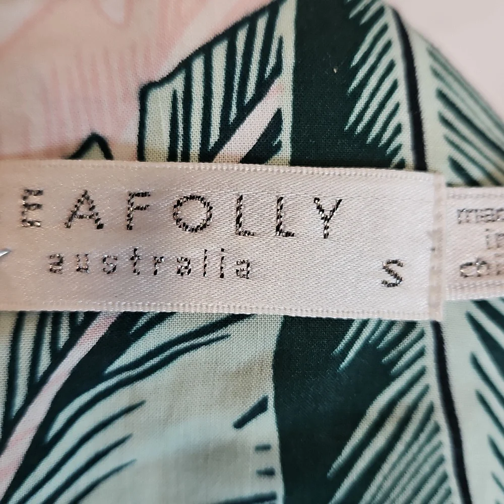 REVOLVE Seafolly palm ParadisE SLIP, COVERUP DRESS